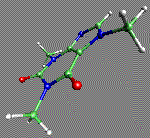 caffeine molecule