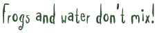 water